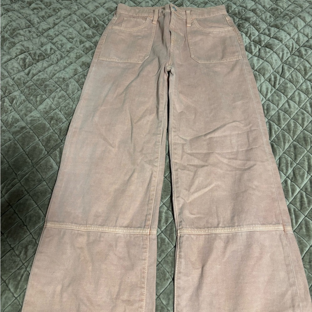 Old Navy Pink Baggy Wide-Leg Pants